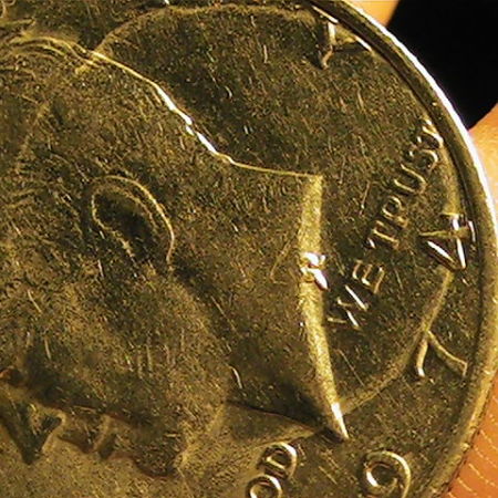 1974-Half-Dollar...weird-Circle.