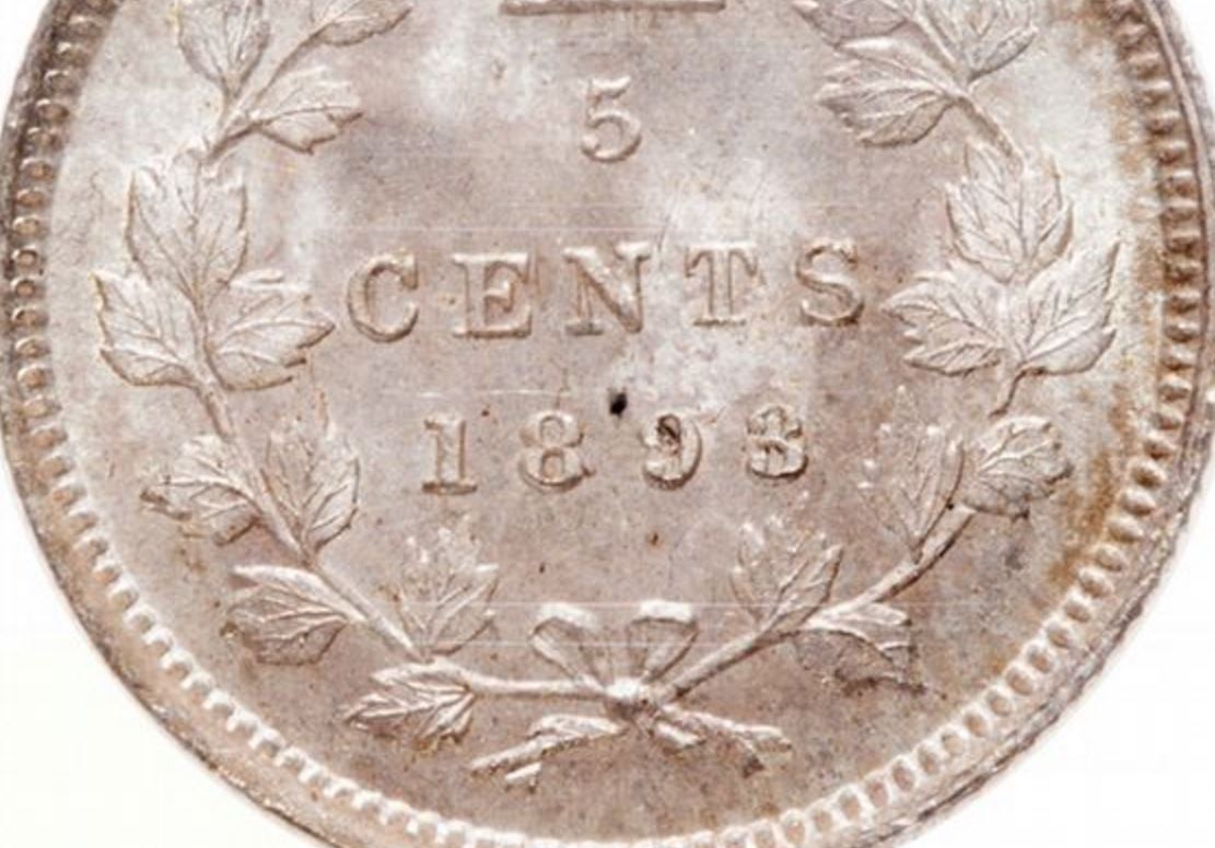 Interesting-Doubling-Of-1893-5c-Date.