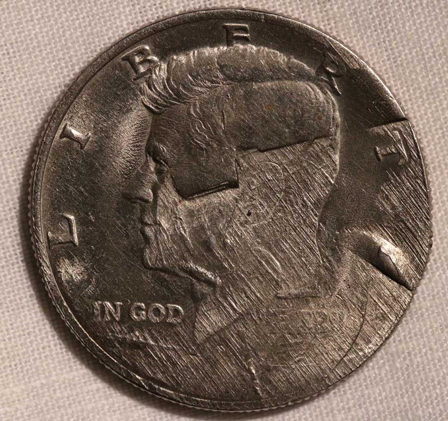 Kennedy-Half-Struck-On-Incomplete-Planchet-?