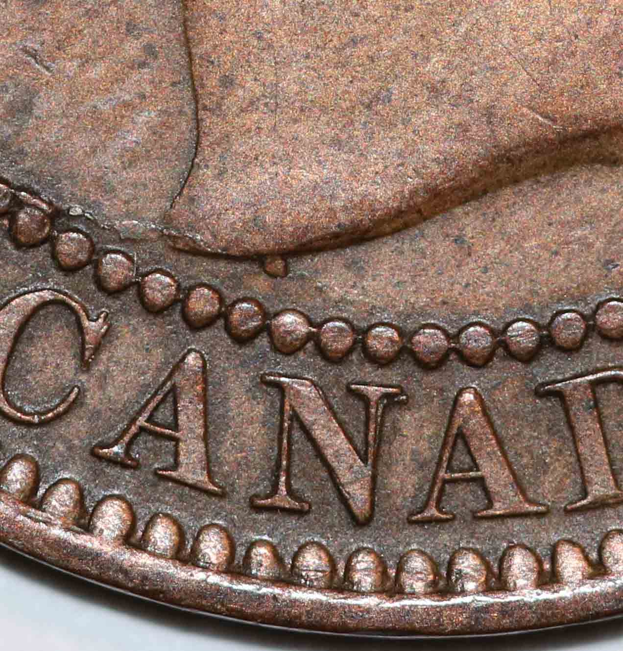 1859-Cent-With-A-Pefectly-Round-OBV-Die-Chip..