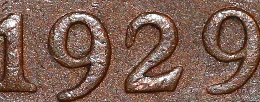 Canada-Small-Cent-1929-High-9-Versus-Medium-9---PCGS