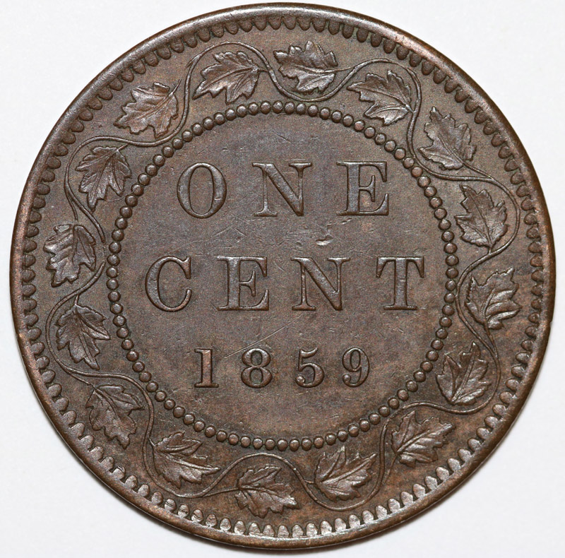 1859-Canadian-Large-Cents-From-The-Okiecoiner-Collection