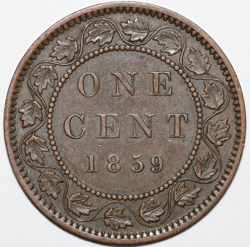 1859-Canadian-Large-Cents-From-The-Okiecoiner-Collection