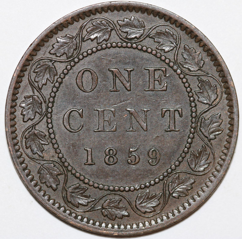 1859-Canadian-Large-Cents-From-The-Okiecoiner-Collection