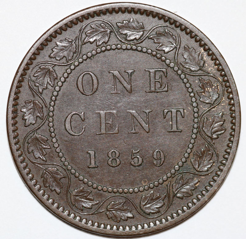 Probable-New-1859-Large-Cent-Haxby-Reverse-Die-And-Die-Pair