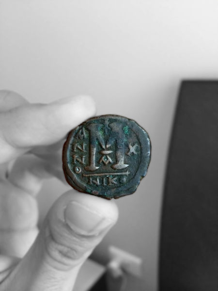 Seated-Emperor-Byzantine-Coin!-Need-Help-ID