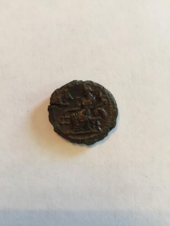 Roman-Provincial-Coin-Of-Diocletian-From-Egypt...with-Bronze-Disease..