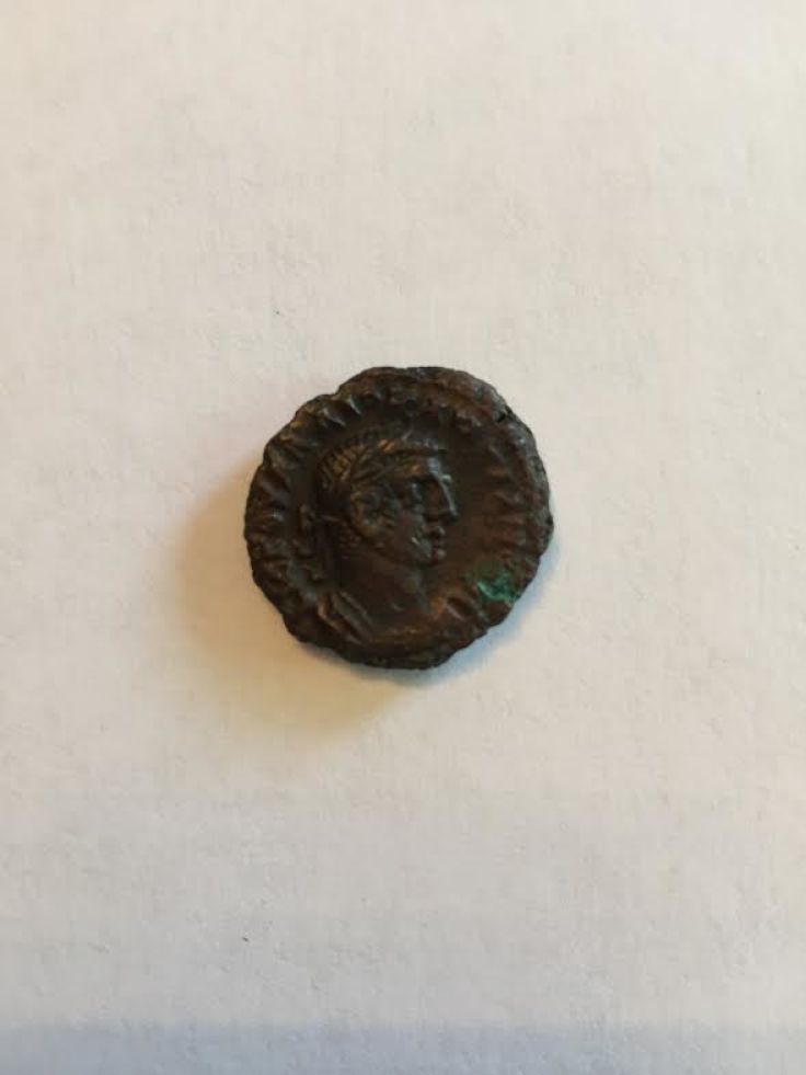 Roman-Provincial-Coin-Of-Diocletian-From-Egypt...with-Bronze-Disease..