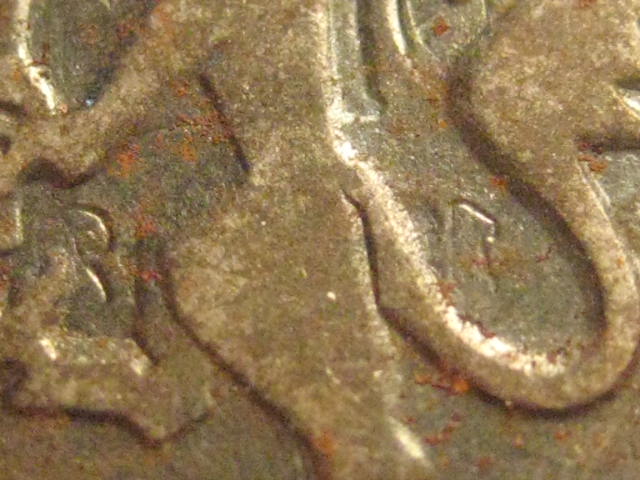 1942-Norway-5-Ore---Error-Strike-&-Die-Crack