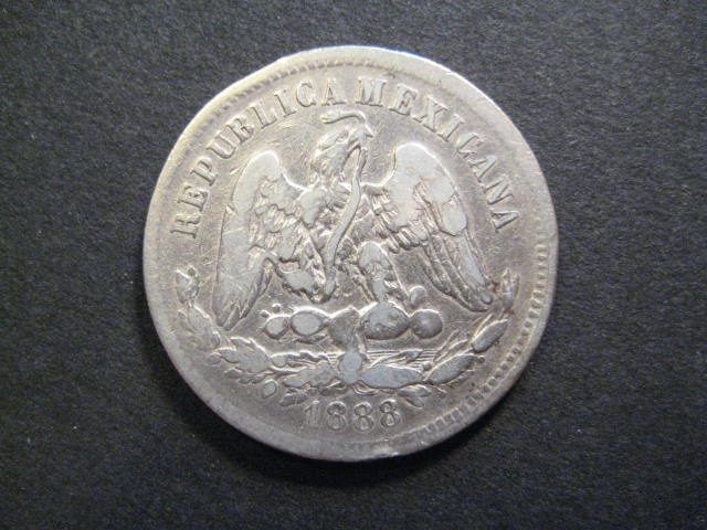 1888-Cn-M--Cn/Mo--Error-?---Mexico-25-Centavos