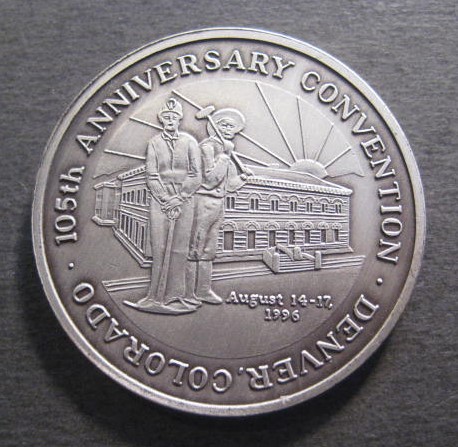 1996-ANA-Denver-Convention-Medal-?-Pewter-Or-Silver?
