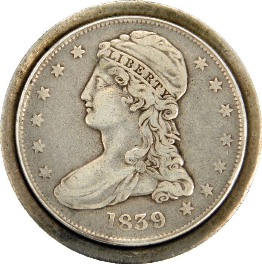 1839-Bust-Half-Dollar-Plain-Edge-Error