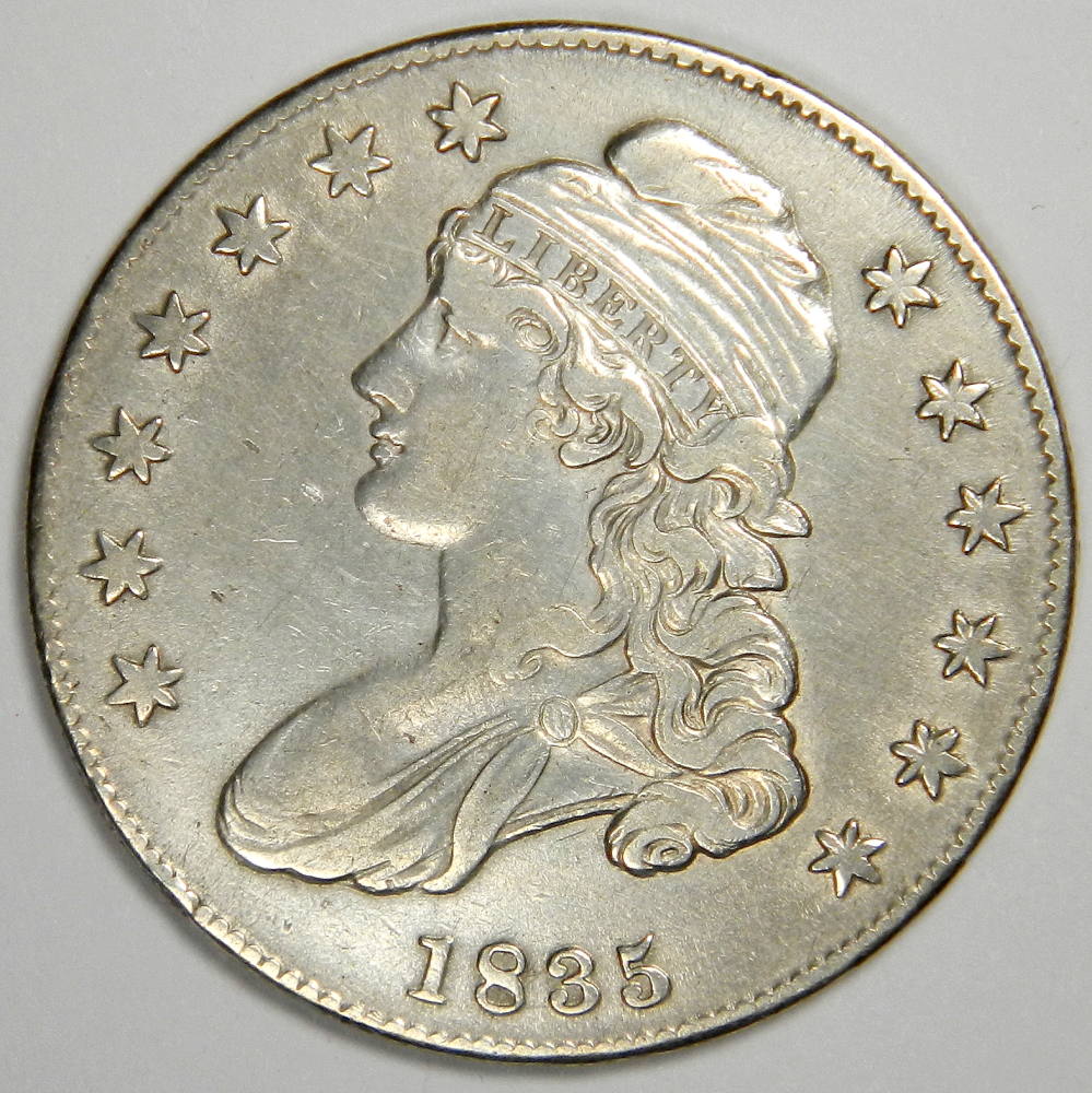 1835-Bust-Half-Dollar---Overton-Variety..?