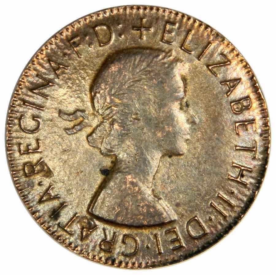 1962-British-Penny-Sruck-On-Split-Planchet-Error?