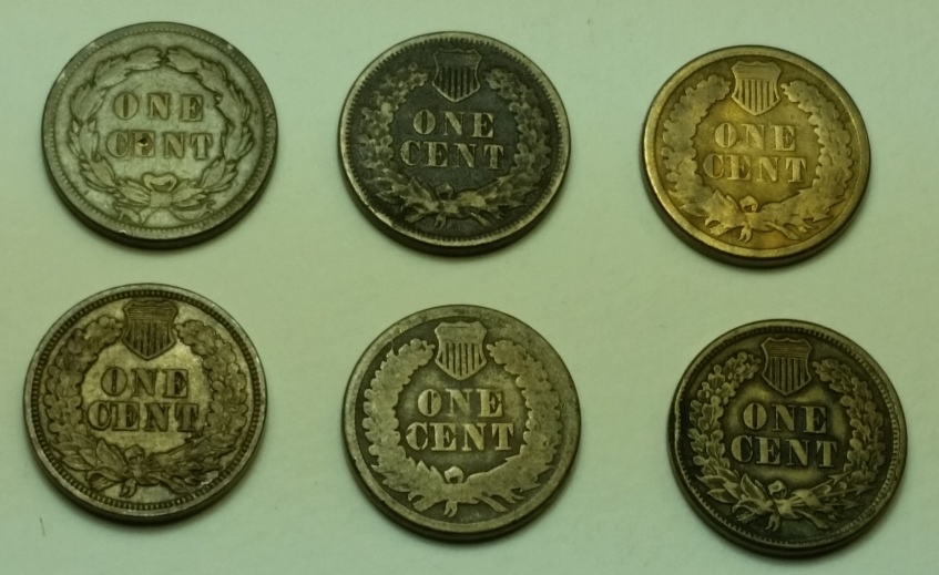 6-Indian-Head-Cents-1859-1864