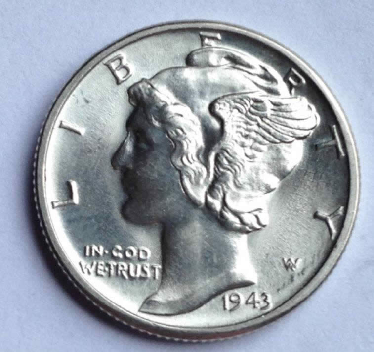1943-Mercury-Dime
