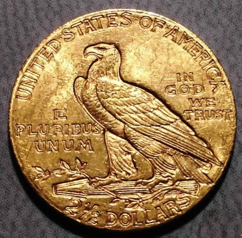 1911-Indian-Head-1/4-Eagle