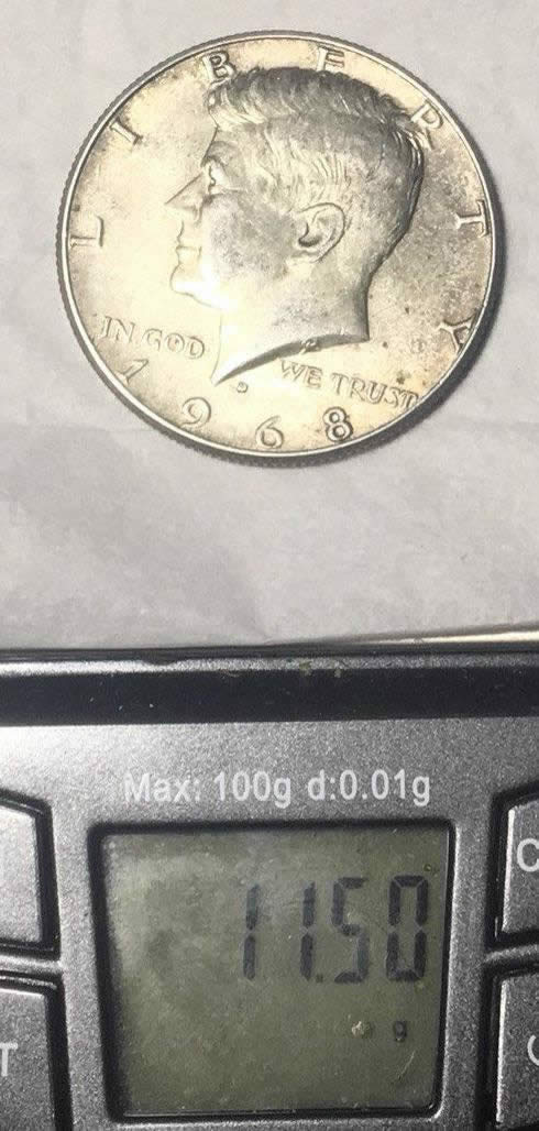 Underweight-Kennedy-Half-1968-D