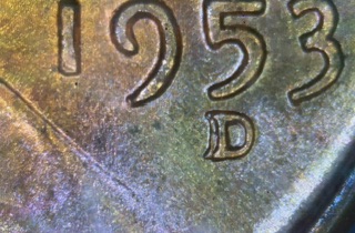 1953-D-Lincoln-Cent--Double-Punched-Mint-Mark-Or-Machine-Doubling