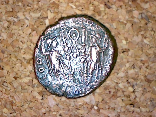 Three-Ancient-Roman-Coins