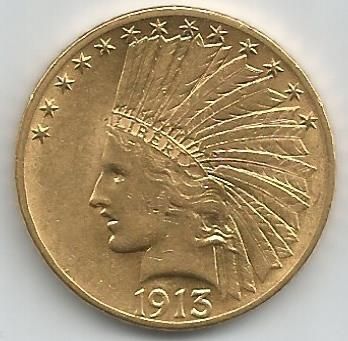 1913-$-10-Indian-Head-Roller-Edge