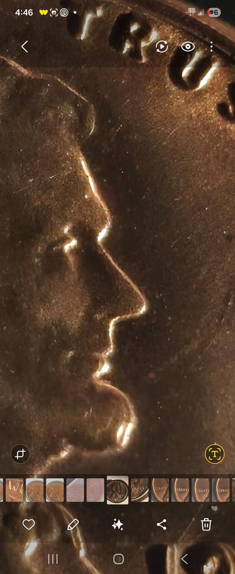 Double-Die-1957-Penny--Error