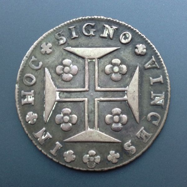 1814-Portugal-400-Reis-Underweight