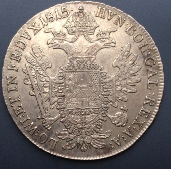 1815-Austria-Half-Thaler