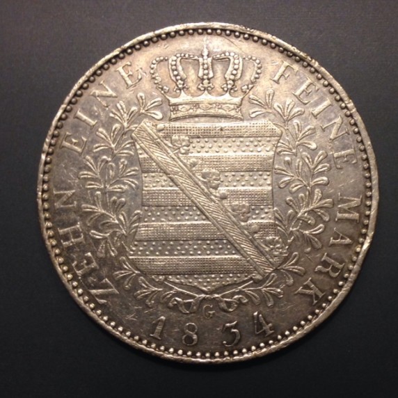 1834-Saxony-Thaler