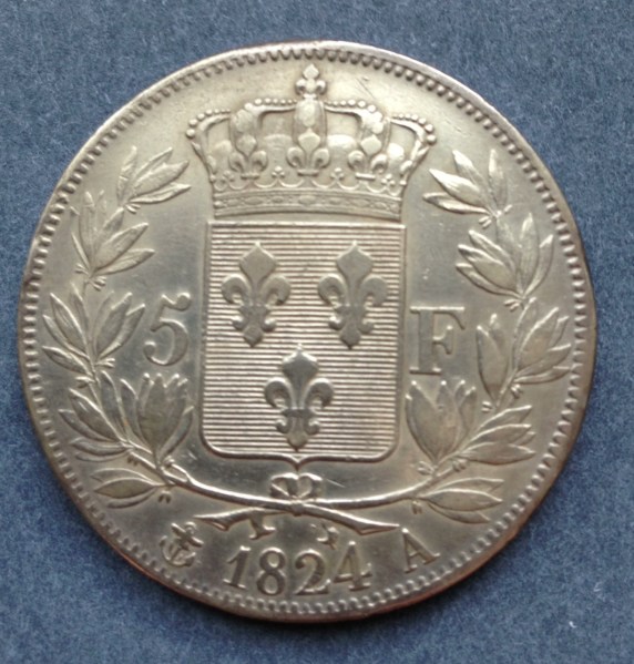1824-France-5-Francs