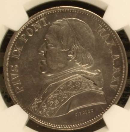 1870-Vatican/-Papal-State-5-Lire-Help