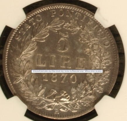 1870-Vatican/-Papal-State-5-Lire-Help