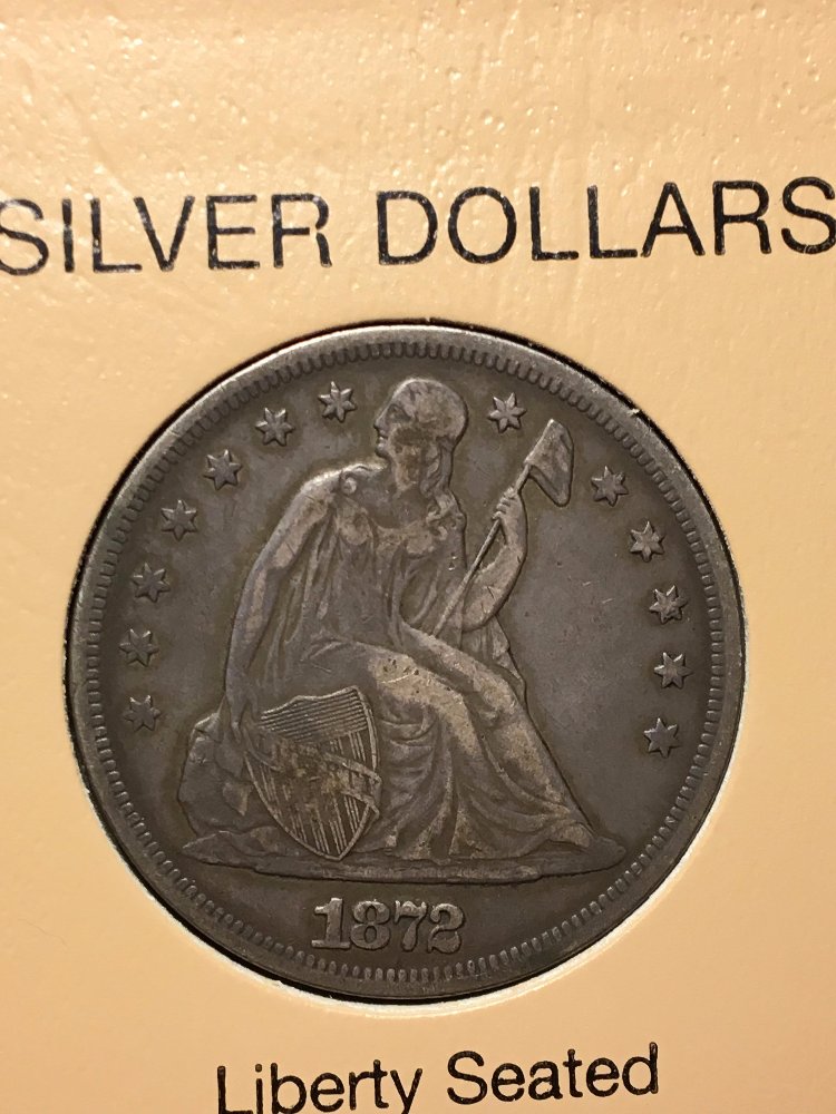 1872-Seated-Dollar-For-Grading