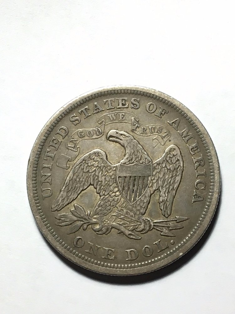 1872-Seated-Dollar-For-Grading