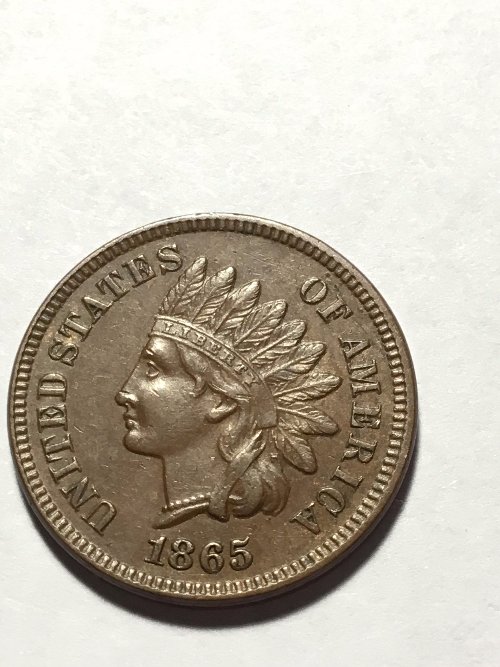 1865-Indian-Cent-For-Grading