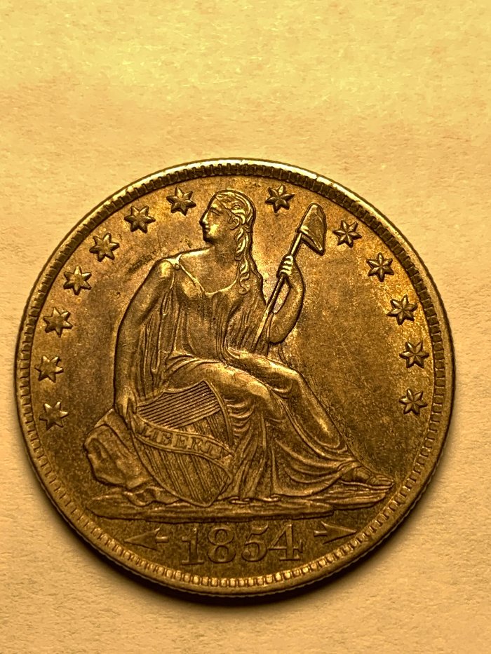 1854-O-Half-Dollar-For-Grading