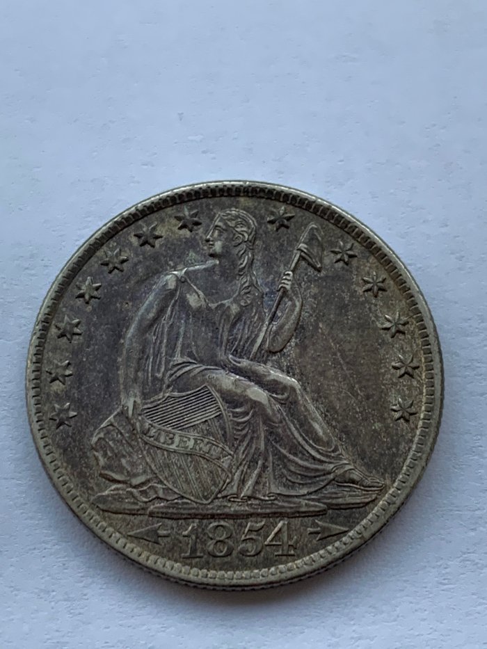 1854-O-Half-Dollar-For-Grading