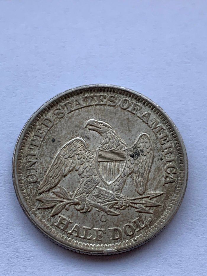 1854-O-Half-Dollar-For-Grading