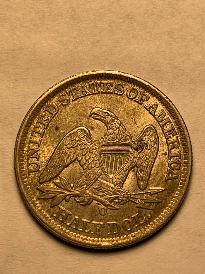 1854-O-Half-Dollar-For-Grading