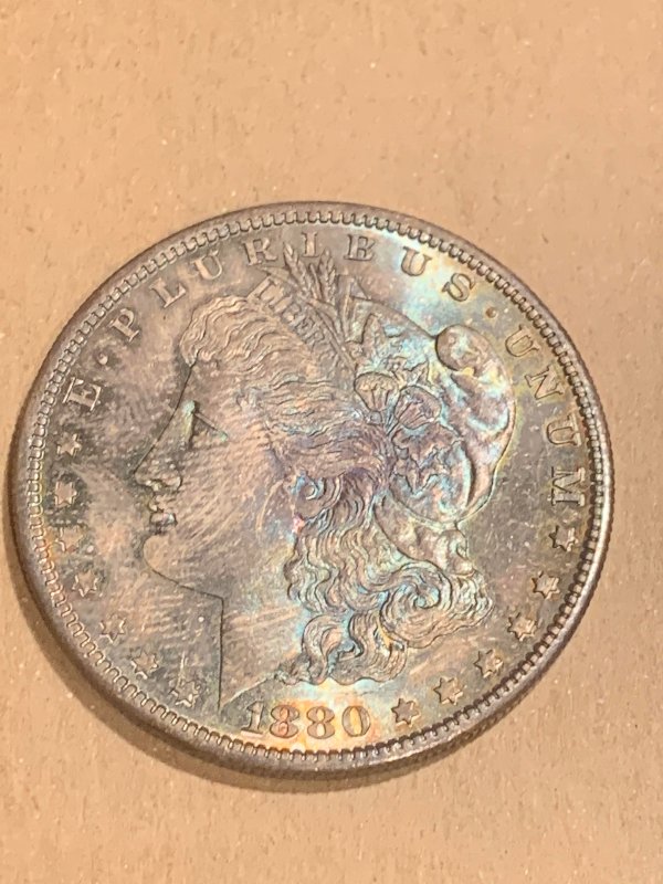 1880-S-Morgan-Dollar-With-Toning-For-Grading