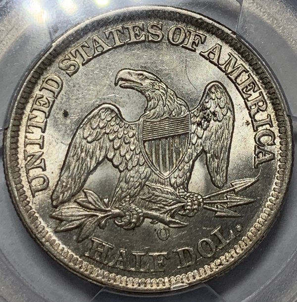 1854-O-Half-Dollar-For-Grading