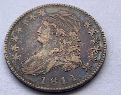 1811-Capped-Bust-Half-Dollar-O-105-For-Grading