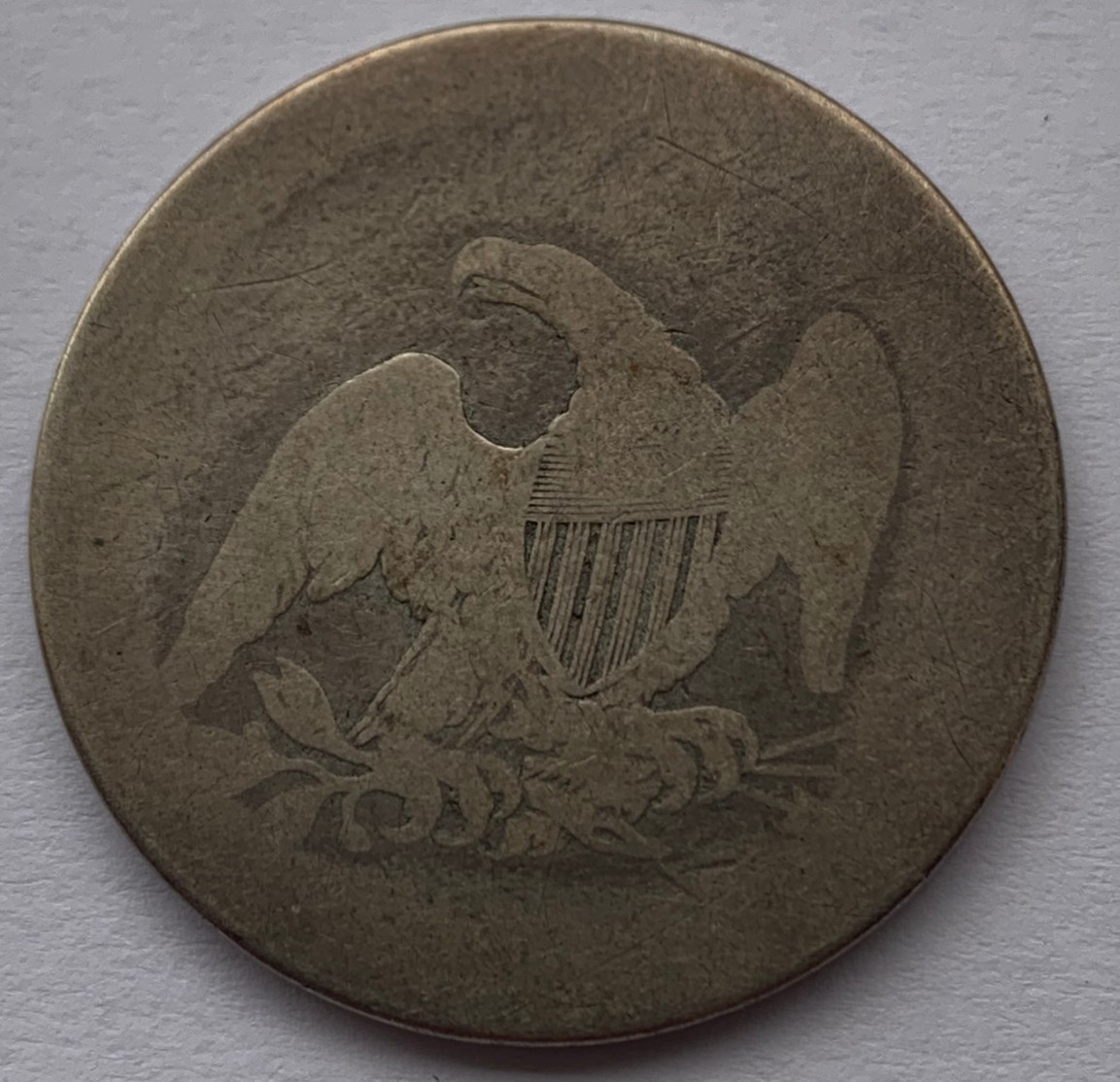 1837-Capped-Bust-Half-For-Grading