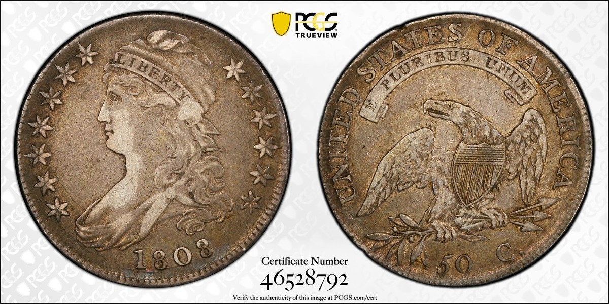 1808/7-O-101-Capped-Bust-Half-Dollar-For-Grading