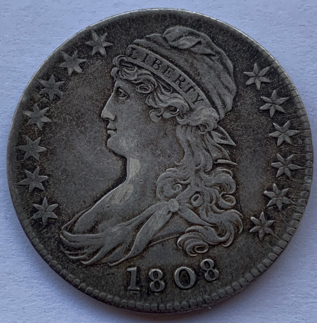 1808-O-103-Capped-Bust-Half-Dollar-For-Grading