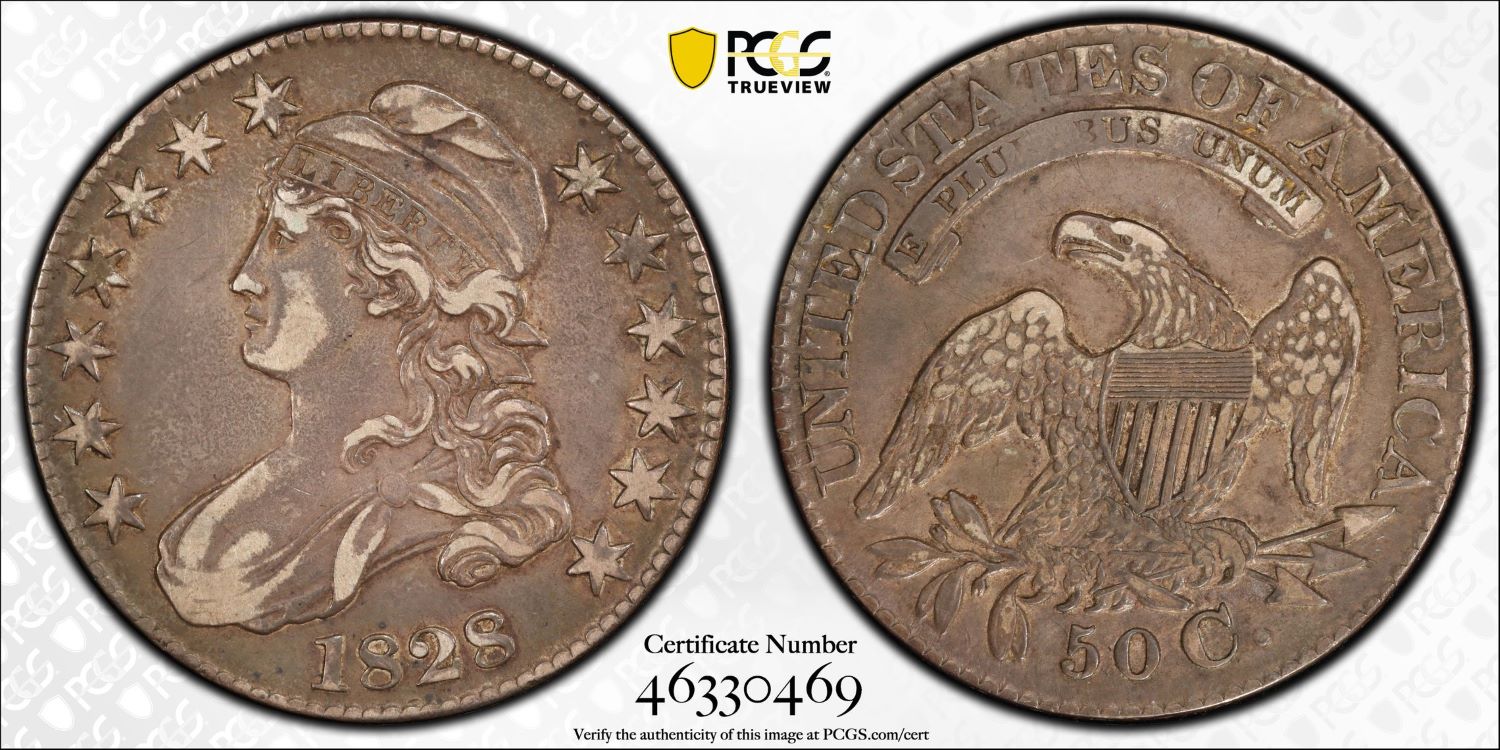 1828-Capped-Bust-Half-Dollar-For-Grading