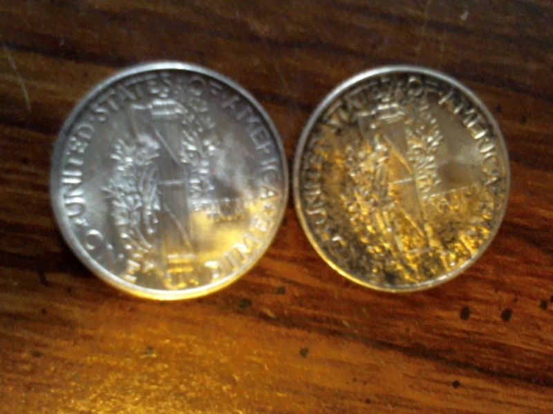 Two-Mercury-Dimes-For-Grading