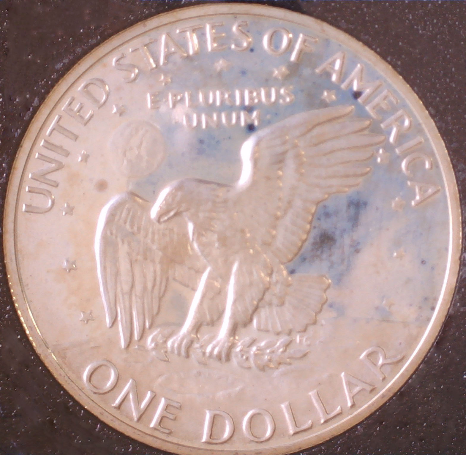 1972-S-Proof-Ike-Before/After-Acetone-Wash