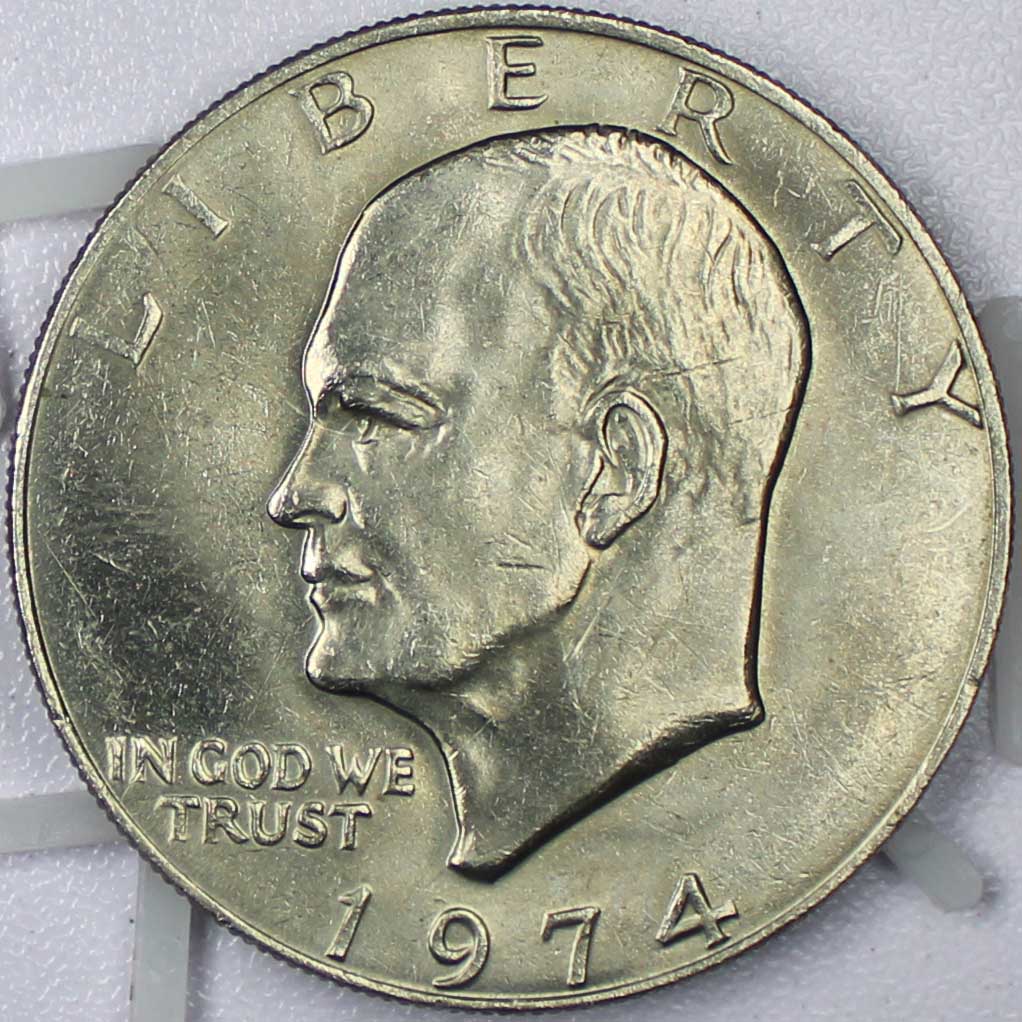 1974-P-Eisenhower-Dollar-To-Grade