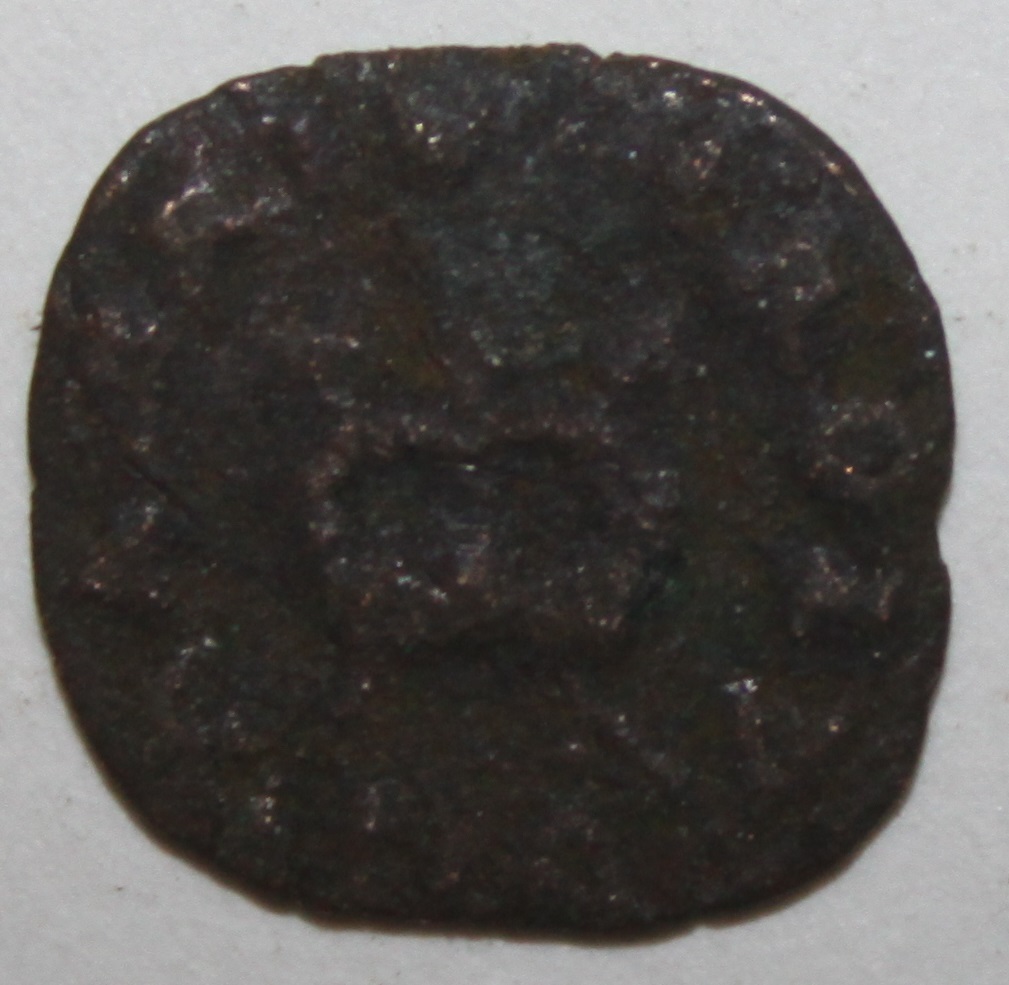 Unidentified-2---Found-Among-Lot-Of-Old-British-Copper-Id:-1636-Ad-Charles-I-Rose-Farthing